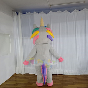 Thưởng thức hạnh phúc đẹp kỳ lân/nhà Linh Vật Trang phục bay ngựa Linh Vật Trang phục cầu vồng ưa thích ăn mặc trang phục - Product Image 3