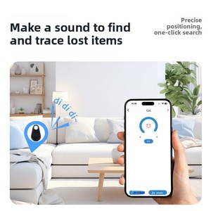 Traceur de clés de voiture universel <span class=keywords><strong>T2</strong></span> anti-perte avec suivi de trajectoire à distance pour Android et iOS - Product Image 2