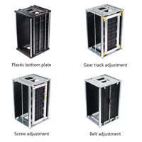 Support de stockage réglable ESD le plus vendu de 355*320*563mm avec porte-revues PCB en métal et matière plastique