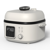Cuisinière à pression électrique HY, 4L 1300W, cuisson rapide, économie d'énergie, utilisation domestique, cuisine, multicuiseur, cuisinières à pression électriques