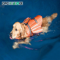 Nouvelle Veste de Sauvetage Réfléchissante pour Animaux de Compagnie – Vêtement Extérieur pour Chien, Maillot de Bain pour Chien avec Ailes, Gilet de Sécurité Flottant pour Chien pour l'Été