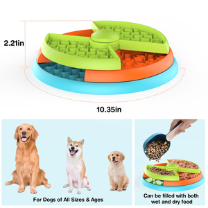Alfombrilla de Silicona para Perros y Gatos, Comedero Lento, Alfombrilla de Viaje Portátil, Impermeable, para Uso en Interiores y Exteriores, Diseño Plegable y Duradero, Ecológico - Product Image 2