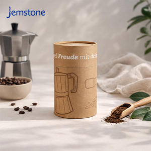 Caja de Embalaje de Tubo de Cartón Biodegradable Personalizada para Galletas, Tubos de Papel de Grado Alimenticio para Envasar Granos de Café - Product Image 6