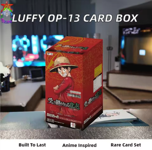 日本語版ワンピースOP-13ペーパーカードゲームボックス |   ルフィテーマブースター |   アニメカードダス TCG |   ファンとプレイヤーの必需品 - Product Image 2