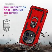 Coque de Téléphone pour Xiaomi Redmi Note 14 13 12 11 10 Pro Plus 5G Ultra avec Béquille Anneau Protection Double Couche Anti-Choc Arrière
