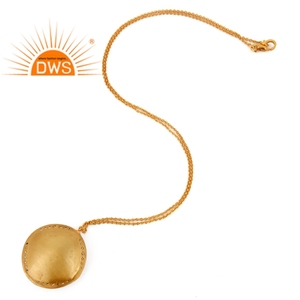 Unique Design CZ Black Onyx Gemstone Pendant <b>Necklace</b> Supplier <b>Handmade</b> 18k Gold Plated 925 <b>Silver</b> Women's <b>Necklace</b> Jewelry - Product Image 3