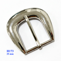 Vente en gros de boucles de ceinture en métal plaqué argent, boucles à ardillon pour ceintures et sangles en cuir, 30 MM