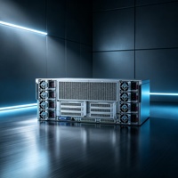 Serveur GPU 4U en rack, double processeur Intel Xeon 6, 6 DDR5, 5 emplacements PCIe 5.0, prend en charge 8 GPU double largeur, calcul haute performance, en stock