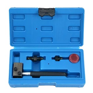 Outil d'évasement de tuyaux de frein automobile en cuivre, évasoir universel manuel pour tuyaux de frein, kit d'outils d'évasement double pour tuyaux de frein - Product Image 1
