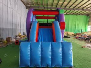 Château gonflable combiné toboggan et grande roue, pour utilisation humide ou sèche, idéal pour la <span class=keywords><strong>location</strong></span> de fêtes d'enfants - Product Image 4