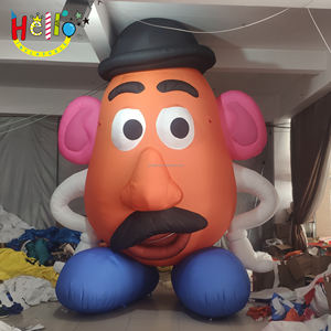 Tête de pomme de terre mr géante gonflable modèle de mascotte de dessin animé classique - Product Image 6