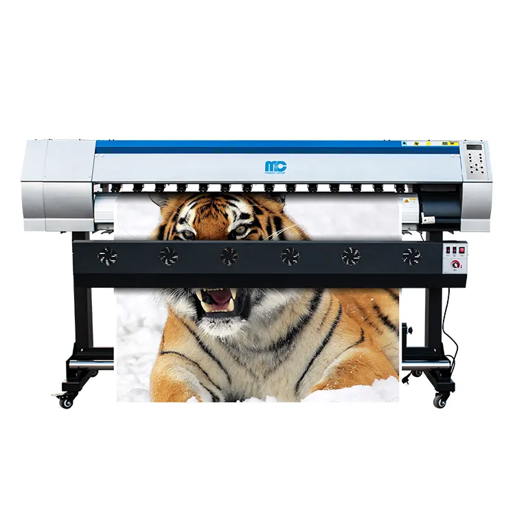 Máquina de impresión de banner reflectante de vinilo dx5 eco solvente xp600/I3200, 1,8 m, plóter, impresora de placa adhesiva, tipo de pantalla