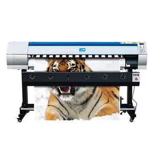dx5 eco solvent xp600/I3200 1.8m vinyl reflective banner printing machine plotter printer sticker Plate Type Screen Printer