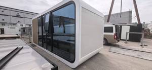 Maison préfabriquée de luxe en conteneur, maison mobile, design moderne, écoénergétique, installation rapide, idéale pour jardin/bureau/<span class=keywords><strong>chambre</strong></span> <span class=keywords><strong>d</strong></span>'hôtes - Product Image 3