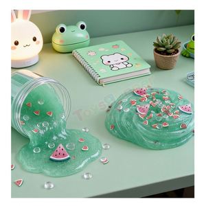 Kit de Manualidades Educativo y No Tóxico de Slime y Plastilina Coloridos para Niños, Proyecto de Juego Imaginativo y Divertido, con Dijes de Gelatina a Granel - Product Image 5