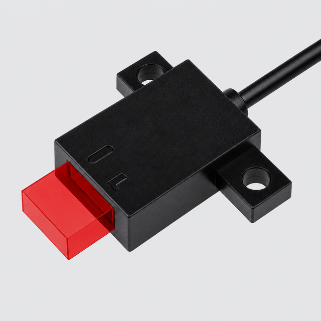 Precision Flat Type Photoelectric Sensor NPN PNP Output Diffuse Reflection Photosensor 6-30V DC 1ms Response Time Sorting