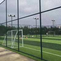 Clôture en treillis grillagé galvanisé à chaud pour la sécurité routière, les fermes, les terrains de sport et les jeux sportifs