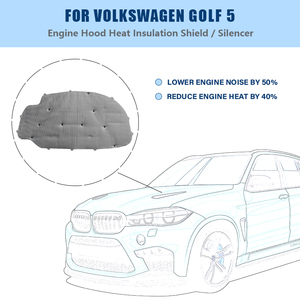 OE 1K0 863 <strong>831</strong> D Full Aluminum Foil Original High-quality Car Engine Hood Insulation <strong>Pad</strong> Suitable for VOLKSWAGEN GOLF 5 - Product Image 2