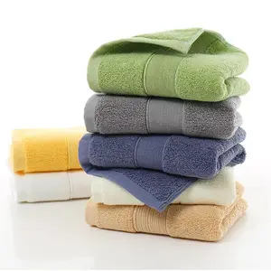 フェイスタオル毎日卸売家庭用ハンドタオル綿100% 高品質