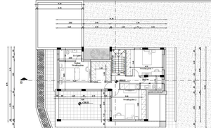 Maison préfabriquée à deux étages de 325 m2, design moderne, maisons préfabriquées avec <span class=keywords><strong>garage</strong></span> de 40 m2 inclus et 4 chambres + 3 salles de bain - Product Image 3
