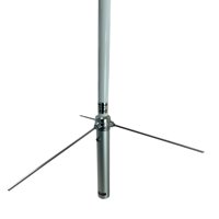 Antenne de station de base en fibre de verre BC200 UHF 430-490 MHz 6,5 dBi 200 W, connecteur N femelle, 1,7 m, communication radio fixe commerciale, mât IP67