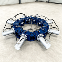Casse-pieux hydraulique compact de 900 mm monté sur pelle, avec installation facile, pour les projets de construction routière