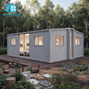 远程畅销快餐亭模块化可移动可扩展中国折叠集装箱房办公餐厅 - Product Image 5