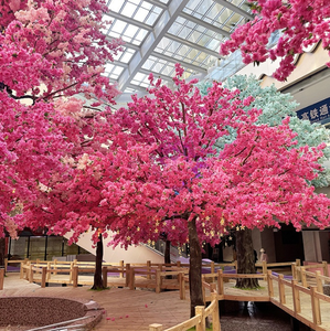 Large Simulated Cherry <b>Tree</b> Shopping Mall Supermarket Landing Decoration New Year Scene Simulation <b>Tree</b> - Product Image 1
