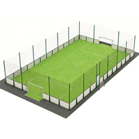 Cancha de Fútbol Multiusos de Tamaño Estándar Completo, Duradera, para Exteriores, Ideal para Proyectos Deportivos y Recreativos, Venta al Por Mayor