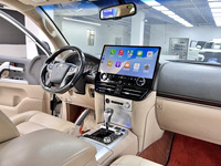 Lecteur DVD de voiture Android GPS de 19,8 pouces le plus vendu sur le marché, système de divertissement embarqué pour Toyota Land Cruiser 2016-2021