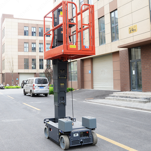 Передвижная телескопическая воздушная Рабочая платформа, электрические Гидравлические самоходные вертикальные мачтовые подъемники - Product Image 4