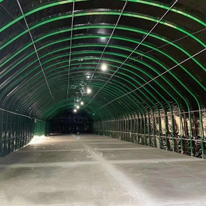 Hangar à poulets préfabriqué à faible coût arc préfabriqué enclos de bâtiment en acier poulailler - Product Image 6