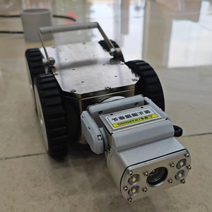 หุ่นยนต์ตรวจสอบท่อขนาดเล็ก WIFI - กล้อง CCTV แบบเคลื่อนที่ได้, ระบบตรวจสอบผ่านแอพ, ตัวนับระยะทาง, กันน้ำระดับ IP68, สายเคเบิลยาว 100 เมตร - Product Image 1