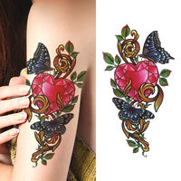 Pochoir de tatouage temporaire personnalisé au henné, fleur blanche, autocollant pour le corps, papier PVC imperméable, main, vinyle, Tato, fond noir