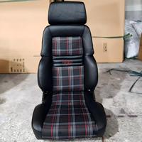 Siège de course RECARO Classic Retro Plaid en cuir PVC