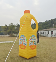 Grands jouets gonflables en forme de bouteille de PVC d'Aoqile pour des événements commerciaux