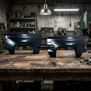 Ailes arrière gauche et droite OEMPremium, pièces de rechange extérieures pour carrosserie automobile, ajustement standard pour Chevrolet Silverado - Product Image 2