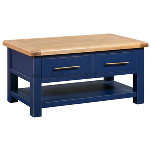 Table basse en bois massif au design moderne et luxueux Bon prix Approvisionnement direct du Vietnam en chêne/pin/acacia pour la maison et la villa - Product Image 2