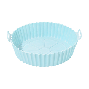 Vente en gros LMK241 Panier de cuisson en silicone multifonctionnel, tapis pliable résistant à la chaleur pour friteuse à air, recyclable - Product Image 2