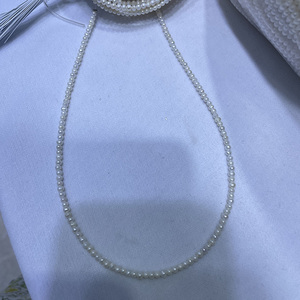 Hot Bán Mini Kích Thước 2-3Mm Trắng Khoai Tây Nước Ngọt Tự Nhiên Chuỗi Ngọc Trai - Product Image 5