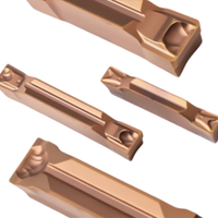 N123E2/N123G2/N123H2/N123L2 Plaquettes en carbure pour rainurage Outil de tour