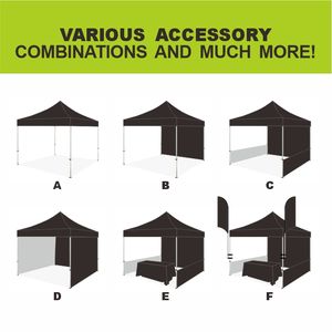 个性化组合定制防水雨棚帐篷3X3M弹出式雨棚帐篷户外商务活动带滚轮手提袋 - Product Image 2