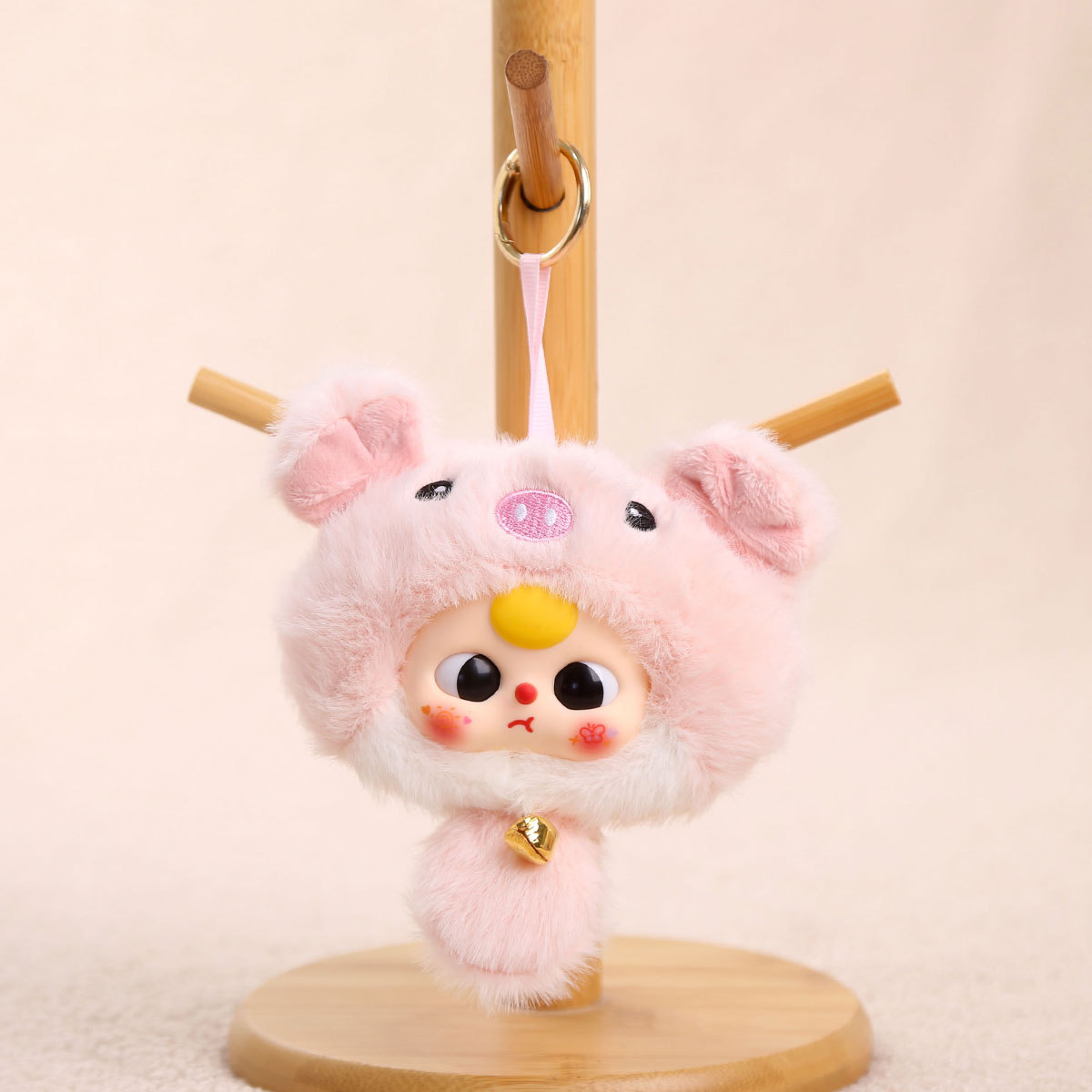 Bambola in vinile maialino di tre anni - 14 cm/65 g