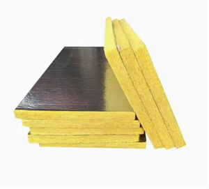 Aluminum foil Glass <b>Wool</b> Board Sound Absorption <b>Thermal</b> Insulation Panel Building Wall Insulation Material - Product Image 1