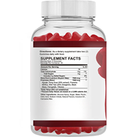 Gummies de Maca Noire à Marque Blanche pour Grosses Fesses, Extrait de Racine de Maca, Complément Naturel, Pilules d'Amélioration, Gummies pour les Fesses, Fabriqué en Usine GMP