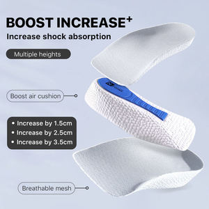 Plantillas para Aumentar la Altura 3/4 para Hombres y Mujeres, Almohadillas para Levantar el Talón, Soporte de Arco para Pies Planos, Plantillas Ortopédicas para Zapatillas - Product Image 2