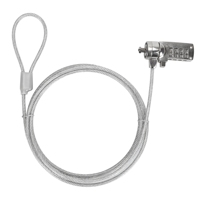 4 numérique réinitialisable mot de passe Combinaison noble wedge lock ordinateur portable ordinateur portable câble de verrouillage pour ordinateur portable Dell 3.2*4.5mm,3*5mm