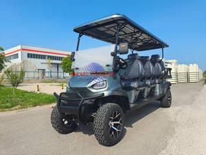 CE Approved Wholesale Metallic Color Golf Cart Windshield Folding Club Cart - Product Image 3