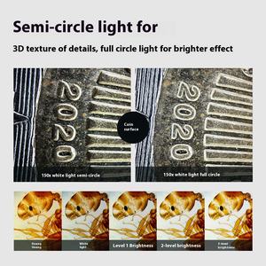 Pour le métal téléphone portable lentille demi-cercle LED violet bois Grain Circuit pour bijoux tir 150x CPL Microscopique <span class=keywords><strong>iPhone</strong></span> - Product Image 4