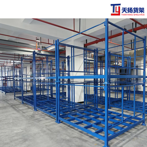 Estantería Industrial para Tarimas, Estantería Multinivel sin Pernos, Protección contra la Corrosión, Estantería Apilable, Estantería de Almacenamiento de Acero, Exportación Profesional - Product Image 5